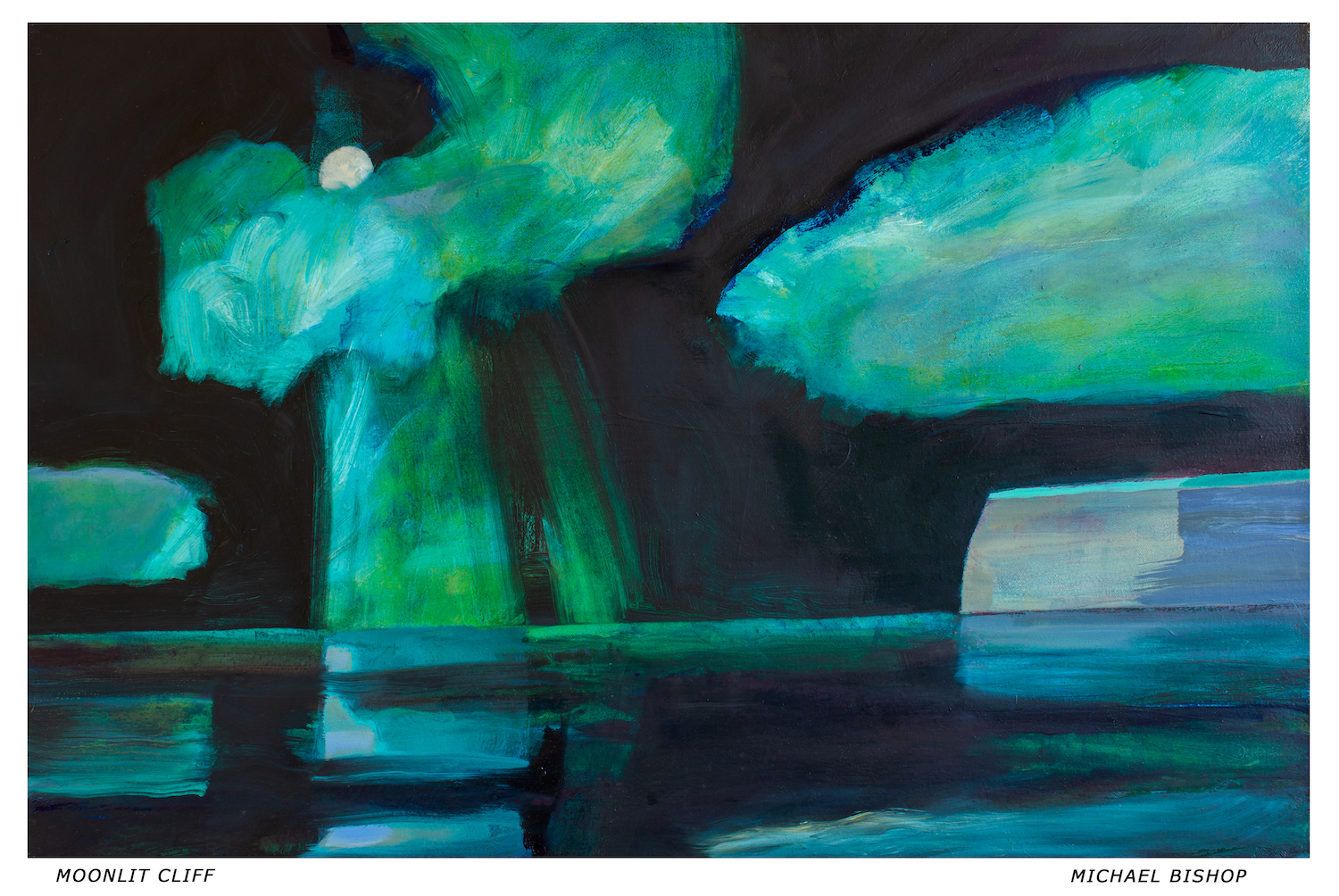 Moonlit Cliff