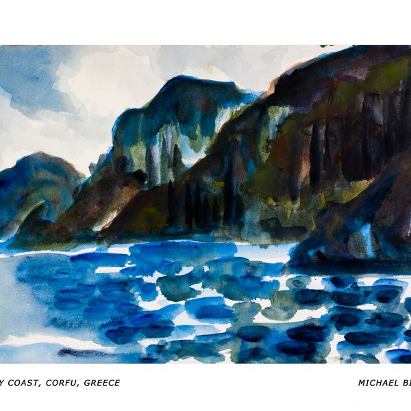 88_RA_MB_Rocky Coast, Corfu, Greece