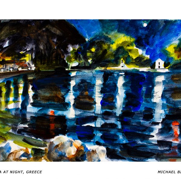 91_RA_MB_Parga at Night, Greece