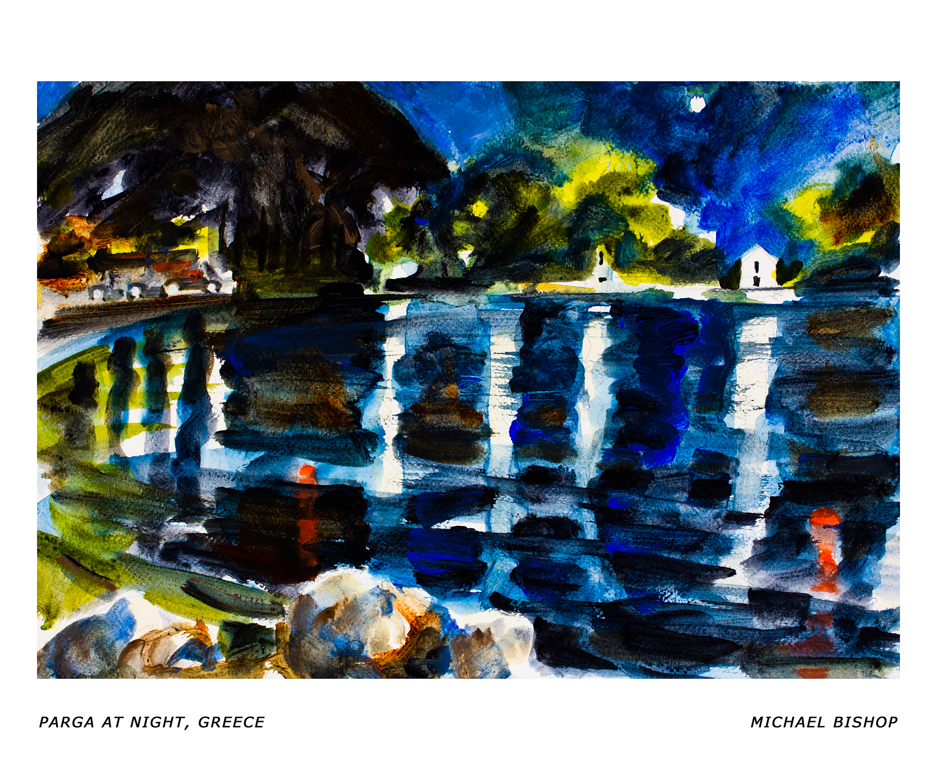91_RA_MB_Parga at Night, Greece